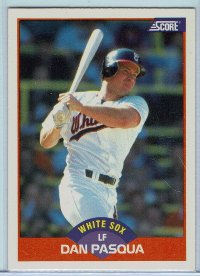 1991 Kodak Chicago White Sox #44 Dan Pasqua